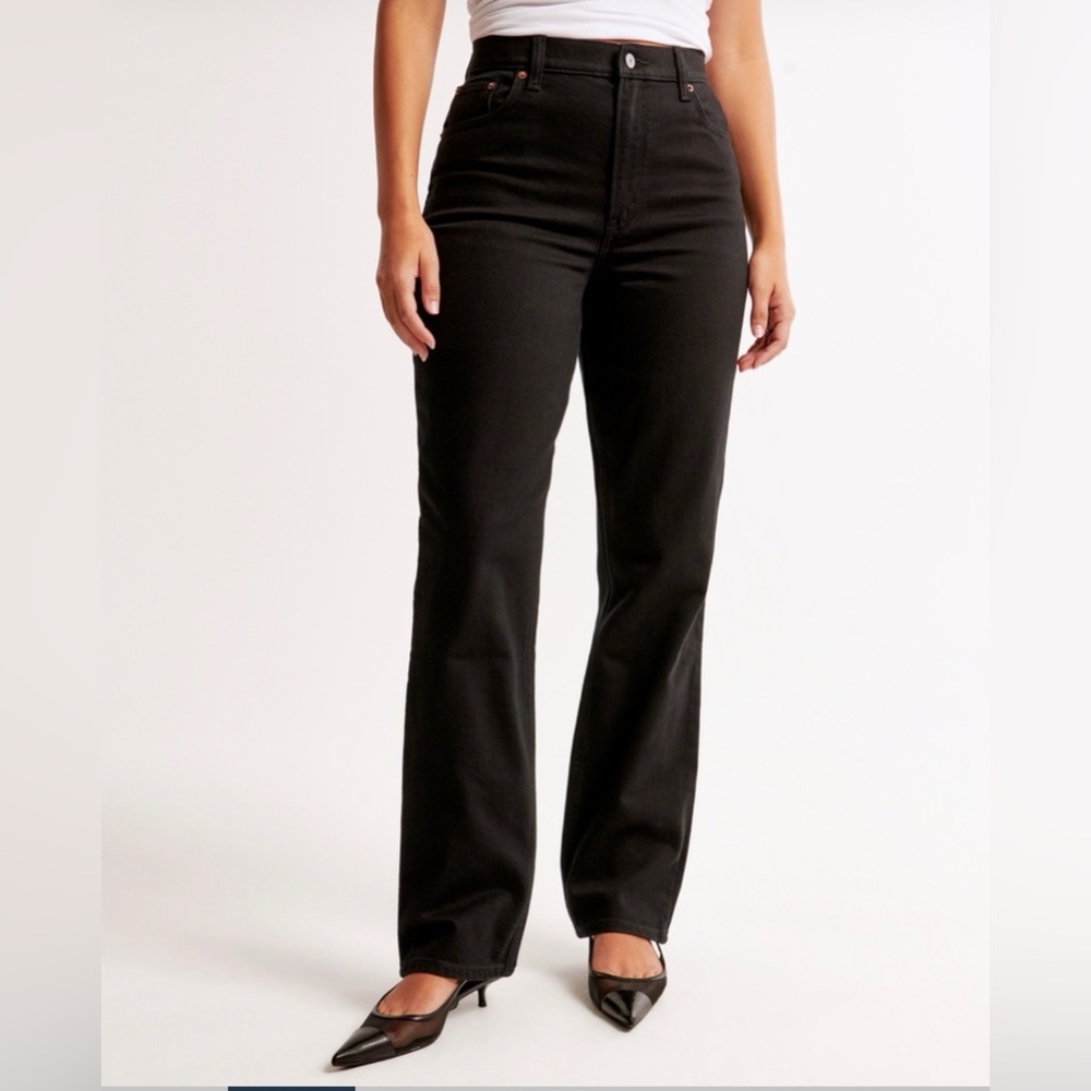 Abercrombie & Fitch ‘90’s Straight Ultra High Rise 25 | 0R
